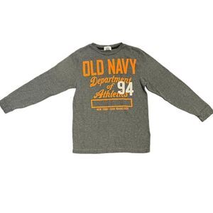 Old Navy Department Of Athletics Boys Long Sleeve Shirt